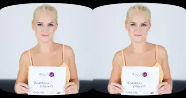 Italiensk tjej i casting