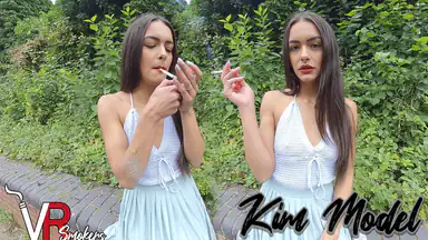 Kim Model - Stickad Topp