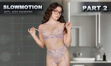 Slowmotion Leana Lovings i ditt rum Del 2