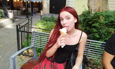 Megan Murkovski Part One Tiny 18 Year Old Newbie Man Handled by Middle Aged Pervert