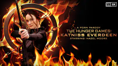 The Hunger Games Katniss Everdeen VR-porrparodi