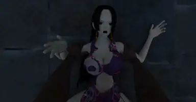 One Piece VR Boa Hancock missionären från VR-porrspelet