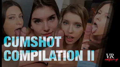 Cumshot-samling II – Edging-blowjobbar med cumshots
