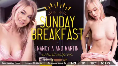 Söndagsfrukost Rysk Tonårs Gfe Virtual Reality Porno