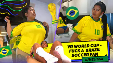 VM i VR - Knulla en brasiliansk fotbollsfan