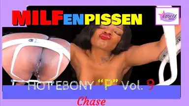 Het Ebony "P" Vol. 9 – Ebony Milf-rewind & slow motion
