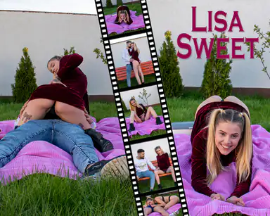 Lisa Sweet utomhus picknick-sex
