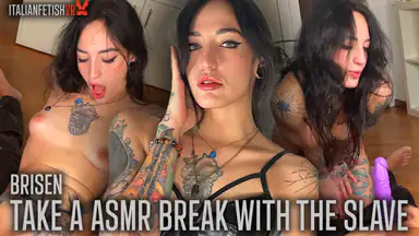 Ta en ASMR-paus med slaven