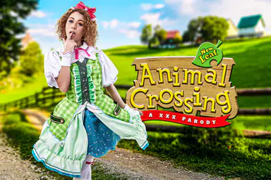 Isabelle från Animal Crossing New Horizons – en xxx-cosplayparodi
