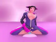 VR-ASIENTISK TJEJ JURI HAN LEKER MED SIN DILDO 4K 60FPS