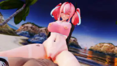 Azur Lane Bremerton Ridning På Stranden