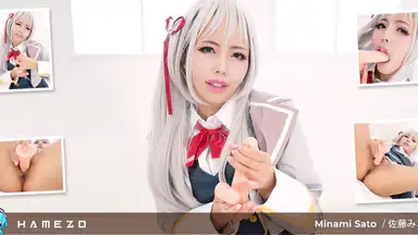 Sexiga baddie Minami Sato är så kåt på oss