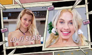 Lo Fi Beats with Khloe Kapri and Riley Star VR Porn Music Mix by Fap VR