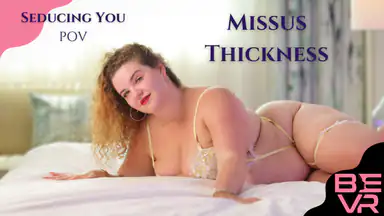 Storbystad lockig BBW-fru Missus Thickness