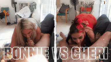 Bonnie och Cherri Soffa Dubbelvisning