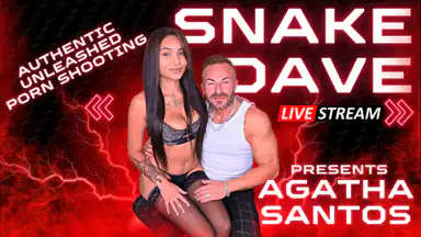 Snake Dave och Agatha Santos Porno-casting