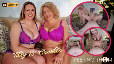 Milf-Trio Camilla Creampie Sjuksköterskan Tilly