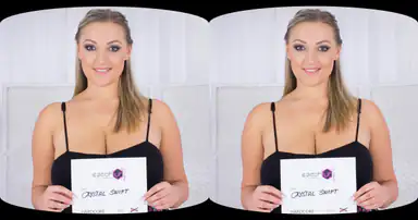 ENORMA bröst i VR-casting!