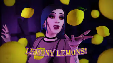 Originalkaraktär Lemony Lemons