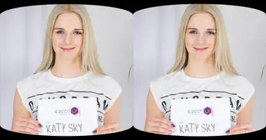 Söta Katy i casting