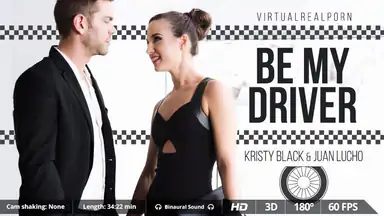 Var min chaufför Kristy Black Hårt VR-sex