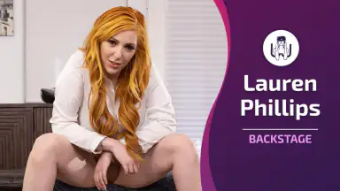 Backstage med Lauren Phillips