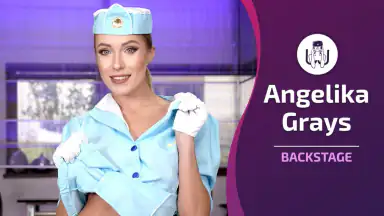 Backstage med Angelika Grays