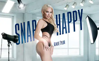 Snap Happy blond bustig xxx-brud VR