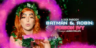 Batman och Robin Poison Ivy en XXX-parodi