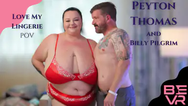 BBW Peyton Thomas med jättestora bröst