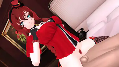 En natt av njutning virtual reality-hentai