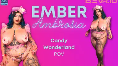 Stora bröst BBW Candyland Ember Ambrosia