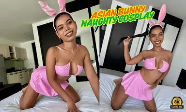 Asian Bunny Naughty Cosplay Fuckfest