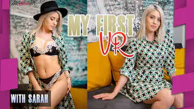 Min första VR med Sarah