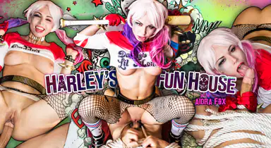 Harleys Nöjeshus VR Pornoparodi Aidra Fox