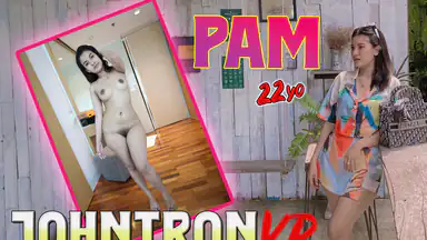 Chic thailändsk dam förförs till one night stand med Cam