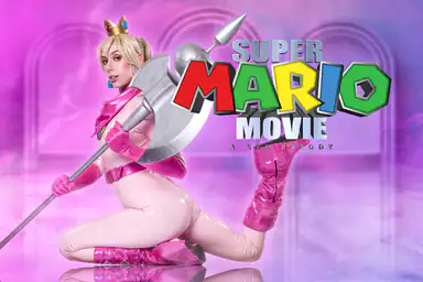 Princess Peach – en Super Mario Bros-film XXX-cosplay-parodi