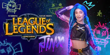 League of Legends Jinx en pornoparodi