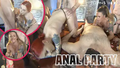 Tilly och Gigi - Analparty