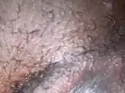 Svart tonårsfitta blir kåt POV