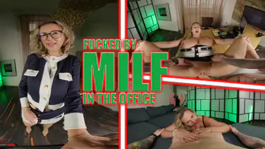 Arbetskamraten är en Kåt Milf