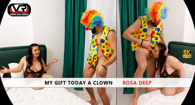 Min Gåva Idag en Rosa Djup Clown