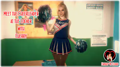 Möt cheerleadern vid skåpet Cherry