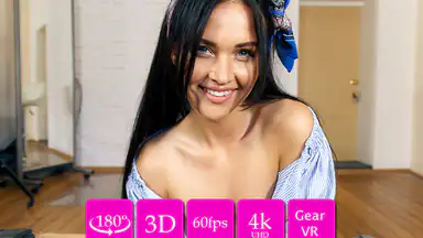 Gabby Bella - Stor rumpa 20-åring Virtual Lapdance