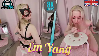 Em Yang - Dildo och speglar