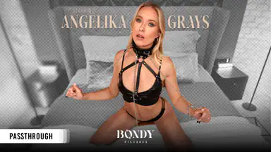 Stygg Flicka Med Angelika Grey Passthrough