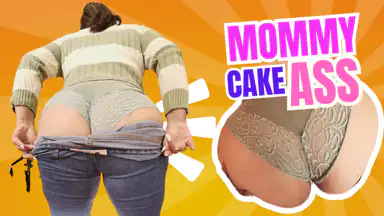 Mommy Cake Rumpexplosion Kurvig BBW Dansar Och Skakar Den