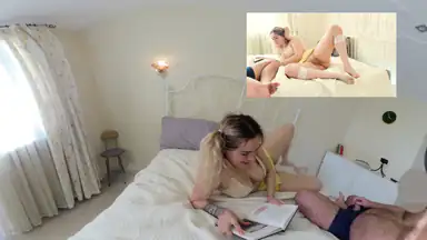 Sex med Eva Stone nästa morgon med gamle profen