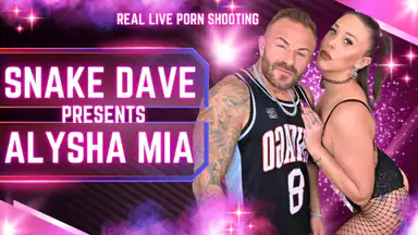 Snake Dave och Alyshas porrfilmscasting