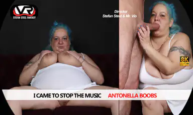 Jag kom för att stoppa musiken Antonella Boobs